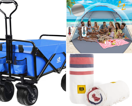 ☀️ Beach Day Essentials Every Family Needs cover photo collage