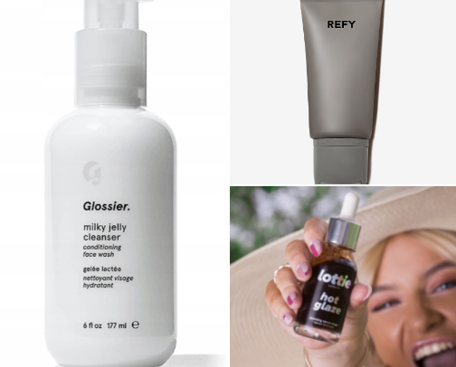 Skincare must-haves cover photo collage