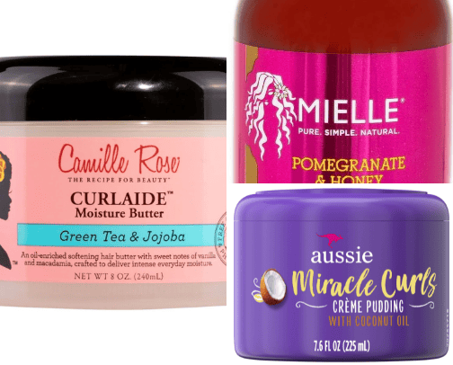 Best curling creams cover photo collage