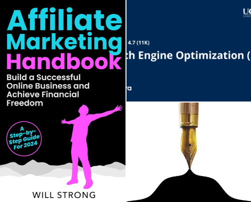 Affiliate Marketing Kit: Build Passive Income from Zero cover photo collage