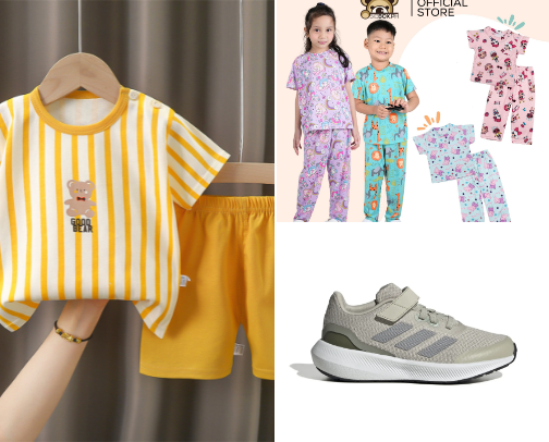 Kiddos affordable and amazing outfit cover photo collage