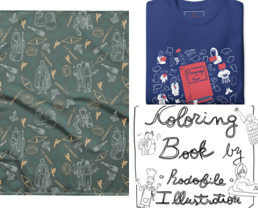 My products cover photo collage