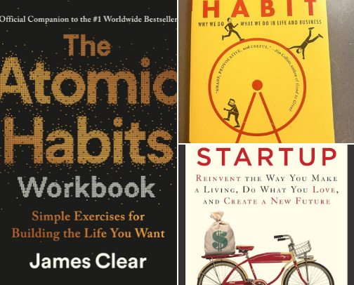 Books That Changed How I Think About Life, Money & Business cover photo collage