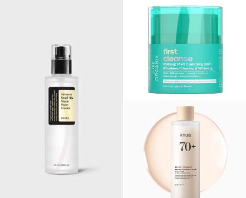 best skincare products ! cover photo collage