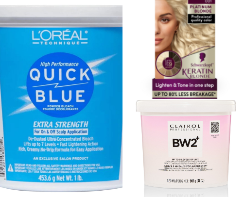 Salon Looking Hair Color at Home cover photo collage