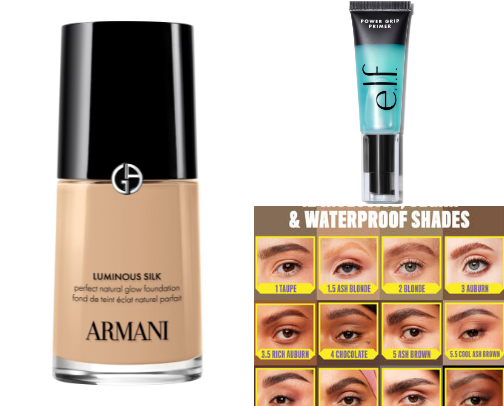 What’s in my makeup bag cover photo collage
