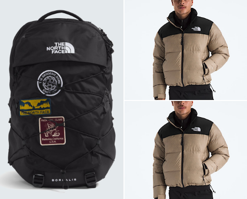 North face cover photo collage