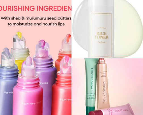 My favorite beauty recs cover photo collage