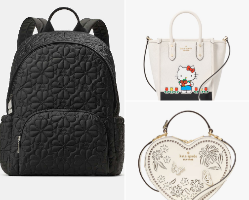 My Fave Kate Spade Handbags cover photo collage