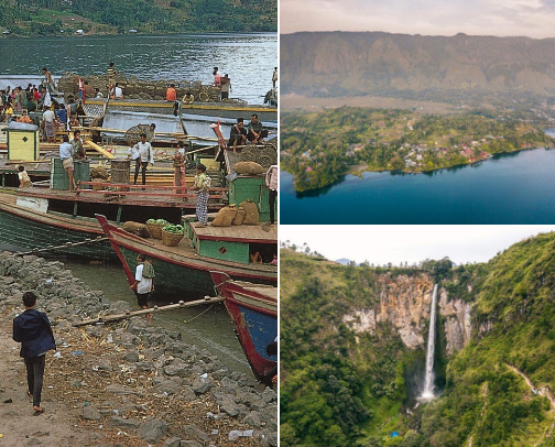 Best Places to Visit in North Sumatra. cover photo collage