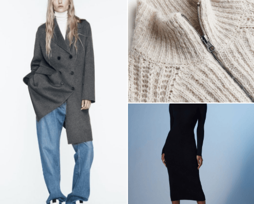 Sophisticated fall/winter essentials cover photo collage