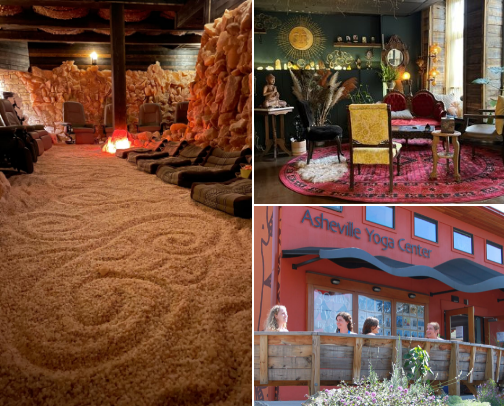 Woo-woo weekend in Asheville cover photo collage