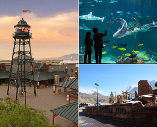 Places to go with Kids near SLC, UT cover photo collage