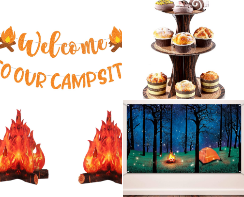 Bonfire essentials for the fall season cover photo collage