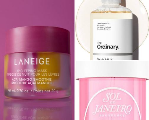 Beauty & Skincare cover photo collage