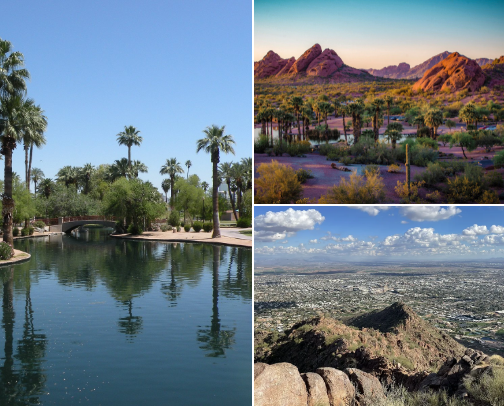 Things to do in phoenix cover photo collage