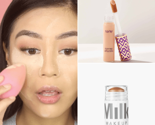 Makeup cover photo collage