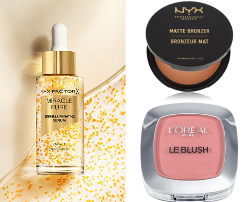 makeup products that I use/used cover photo collage