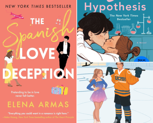 Romance Books That’ll Have You Blushing & Kicking Your Feet 🫣 cover photo collage