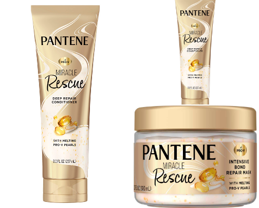 Hair products for autumn cover photo collage