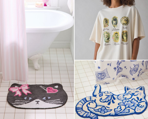 If you like cats, you're not going to want to miss this Urban Outfitters List cover photo collage