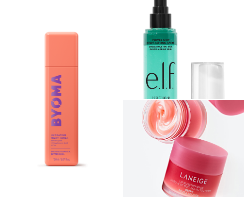 Beauty Products I Use On Repeat cover photo collage