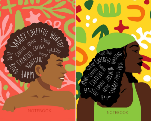 Stationary cover photo collage