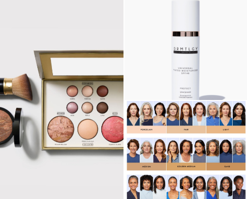 Makeup cover photo collage