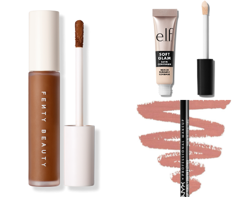 makeup essentials cover photo collage
