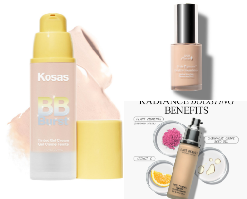 Low Tox Foundation/Concealer cover photo collage