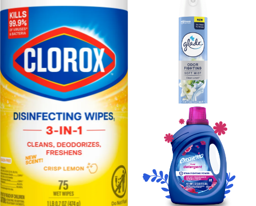 Cleaning Supplies cover photo collage