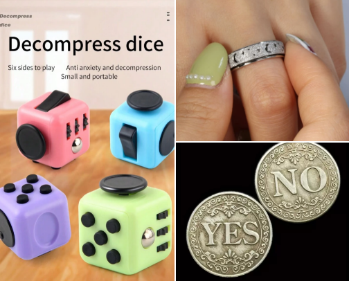 SHEIN EDITION | Fidget Essentials For Stress & Anxiety cover photo collage