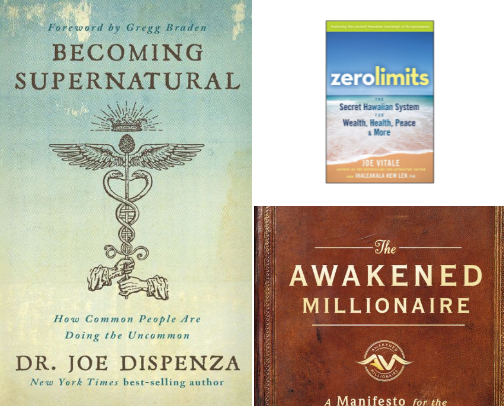 Rewire Your Mind, Attract Your Life (Manifestation & Spiritual Growth) cover photo collage