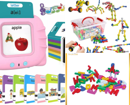 🧩EDUCATION TOYS COLLETIONS 🔥 cover photo collage