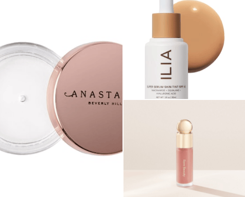 Makeup recommendations cover photo collage