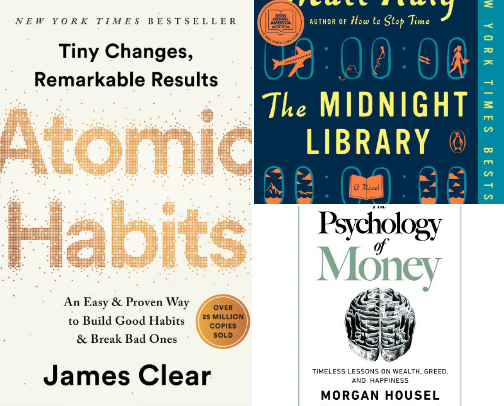 📚 Books that change the way you think 💡 cover photo collage