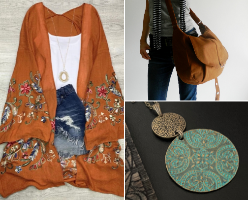 🍂 Best Cozy-Chic Fall Fashion Finds on Etsy: Sweaters, Skirts & Accessories cover photo collage