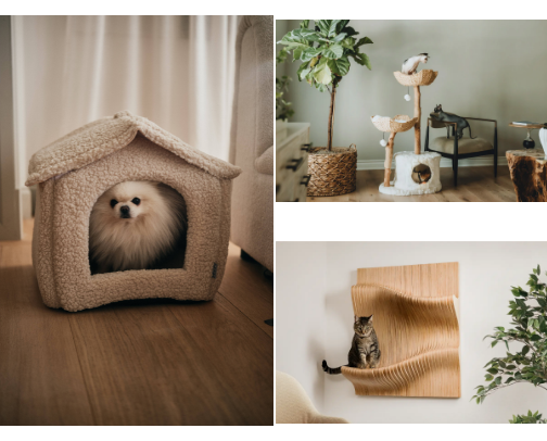 Modern Cat Home 🏠 cover photo collage