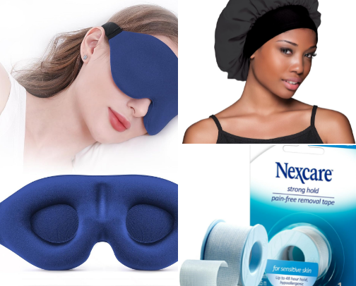 Beauty sleep routine! cover photo collage