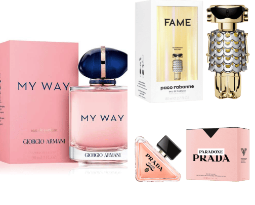 Parfume favorites cover photo collage