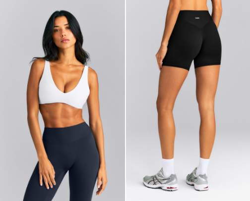 Activewear cover photo collage