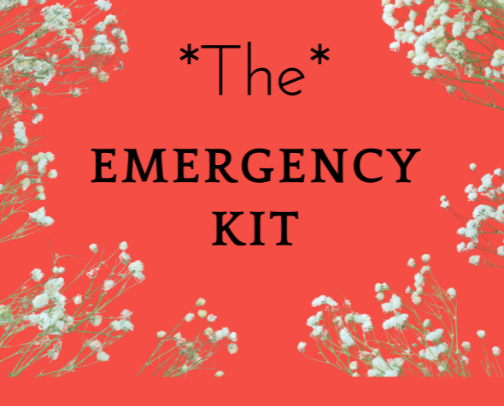 *The* Emergency Kit cover photo collage