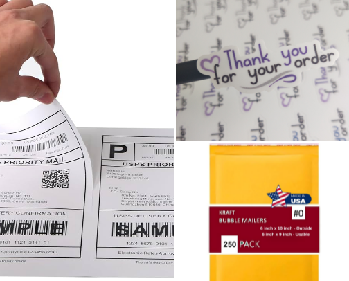 Packaging Supplies cover photo collage