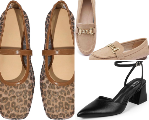 Comfortable Work Shoes That Still Look Put Together (Office-Friendly Picks) cover photo collage