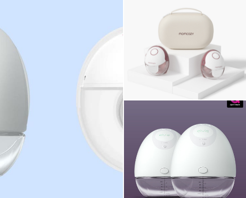 "The Goal Getter's Breast Feeding 
toolkit:Tools for the Mom on the Move” cover photo collage