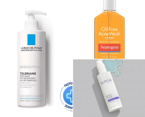 best skincare products for combination skin cover photo collage