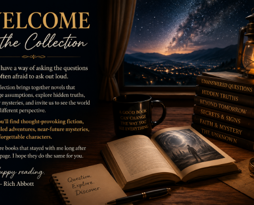 Novels That Make You Question What You Know cover photo collage