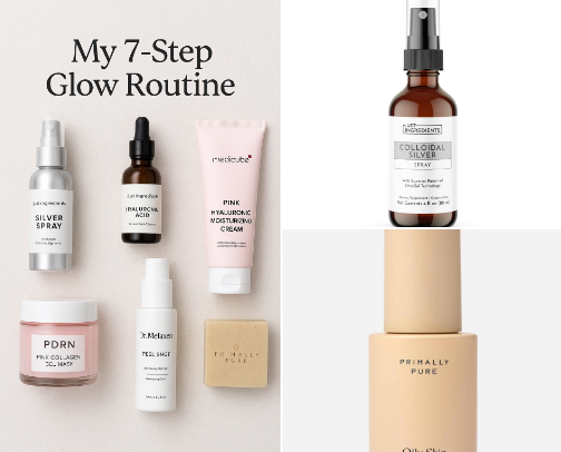 Serums & Stuff cover photo collage