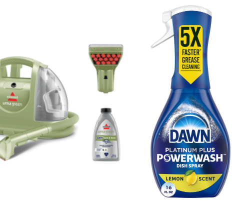 Cleaning products/Home cover photo collage