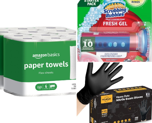 Daily Essentials for a Clean & Happy Home cover photo collage